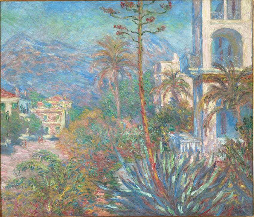 "Villor i Bordighera" – Claude Monet (1884)