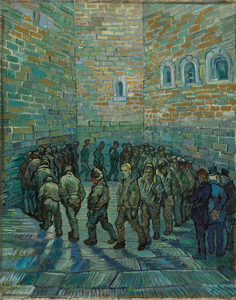 Fångarnas rundgång - Vincent van Gogh