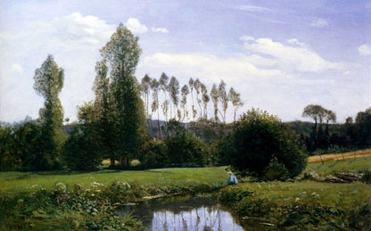 Vy över Rouelles – Claude Monet (cirka 1858–1859)