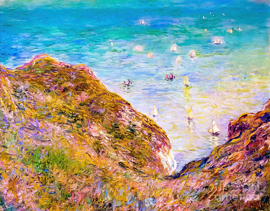 Utsikt över havet - Claude Monet