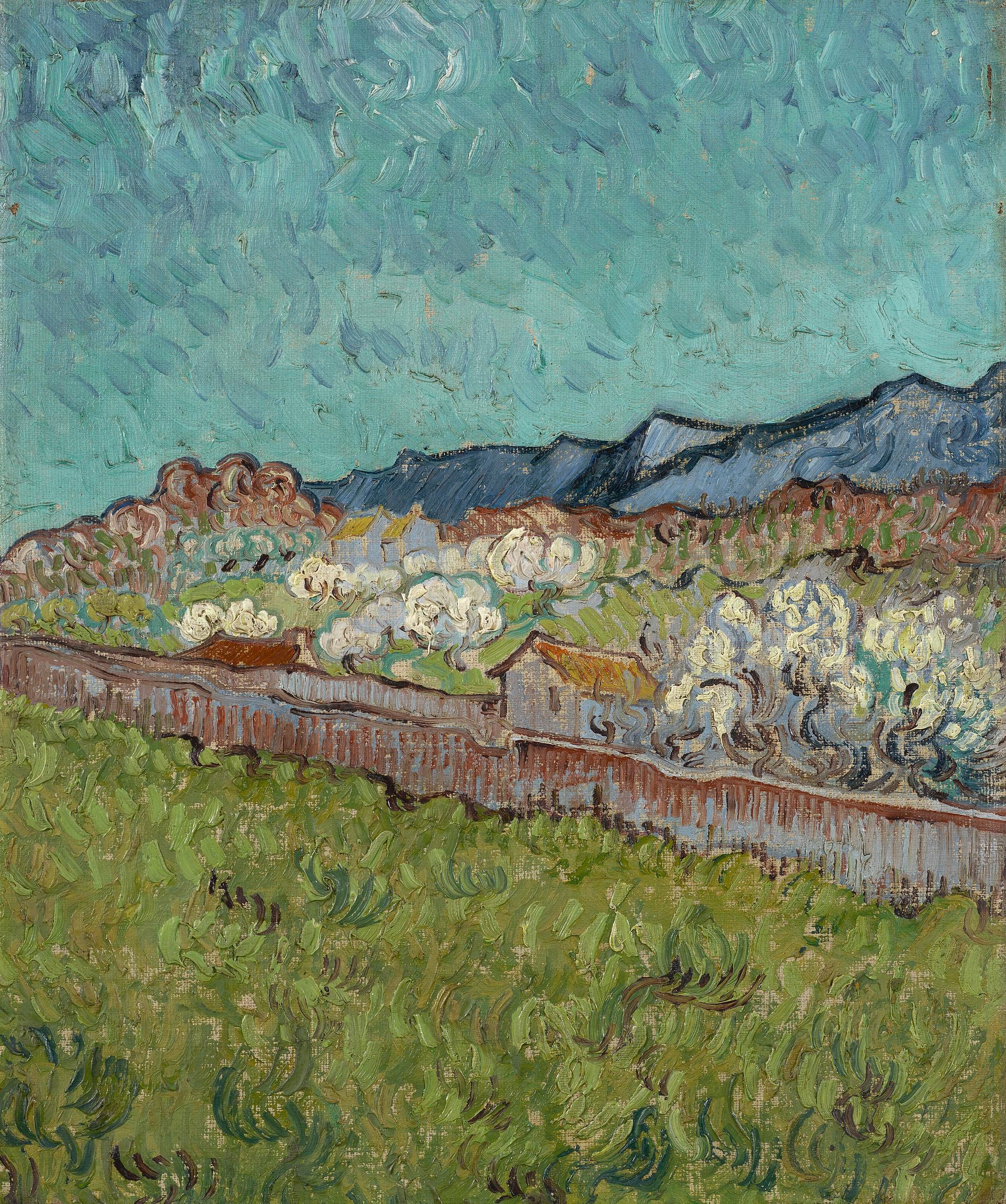 Utsikt över Alpilles - Vincent van Gogh