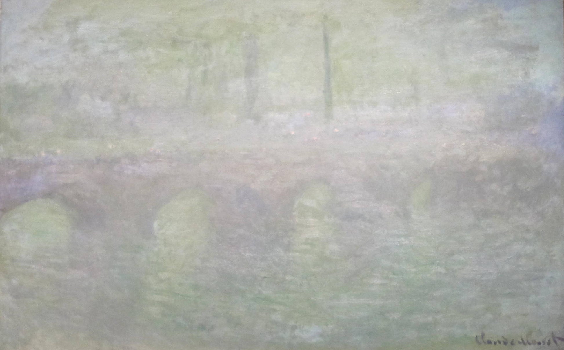 Reproduction du tableau « Le pont de Waterloo, à Londres, à Dusk - Claude Monet » par Alpha Reproduction en peinture à l’huile