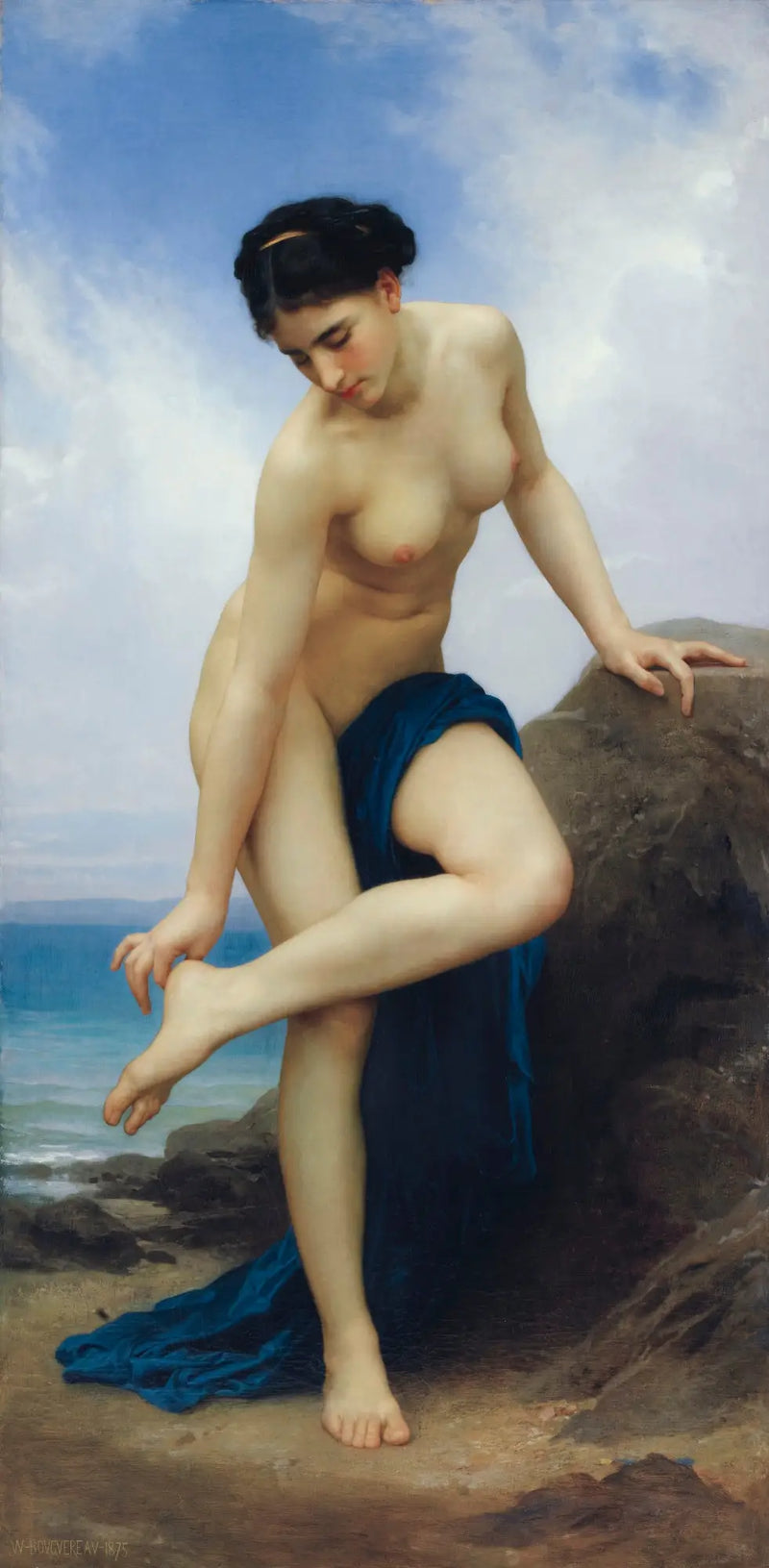 Efter badet - Bouguereau