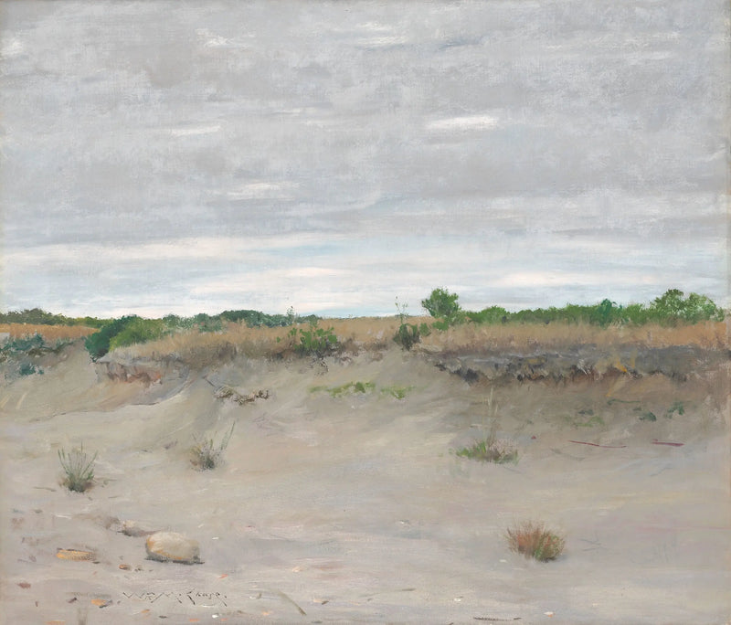 Sand som blåses av vinden - William Merritt Chase