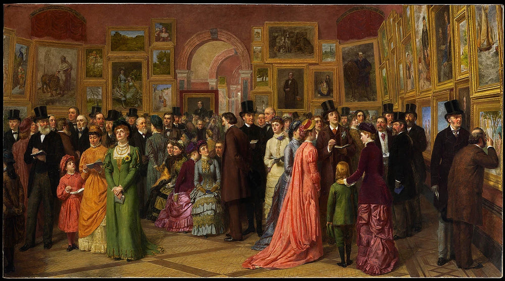 Vernissage à l'Académie royale - William Powell Frith