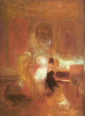Musik i Petworth - J. M. W. Turner