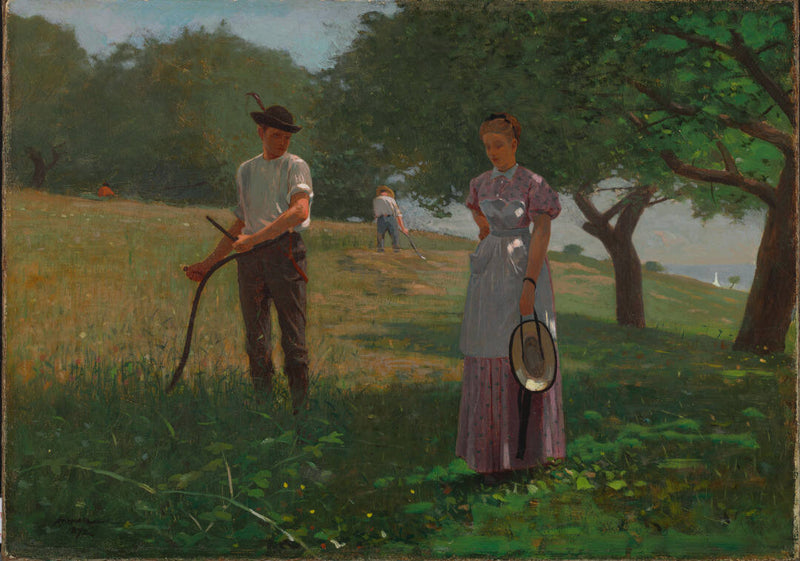 En attente d'une réponse - Winslow Homer