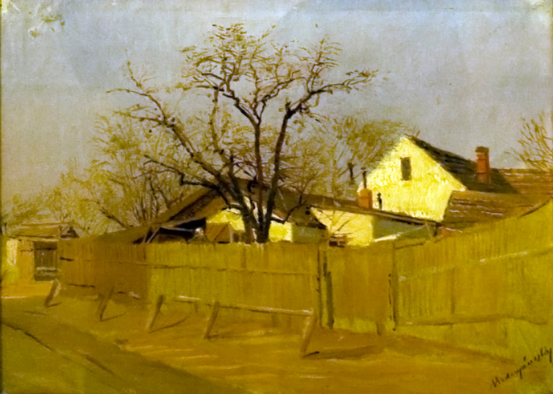 Rue d’hiver - László Mednyánszky