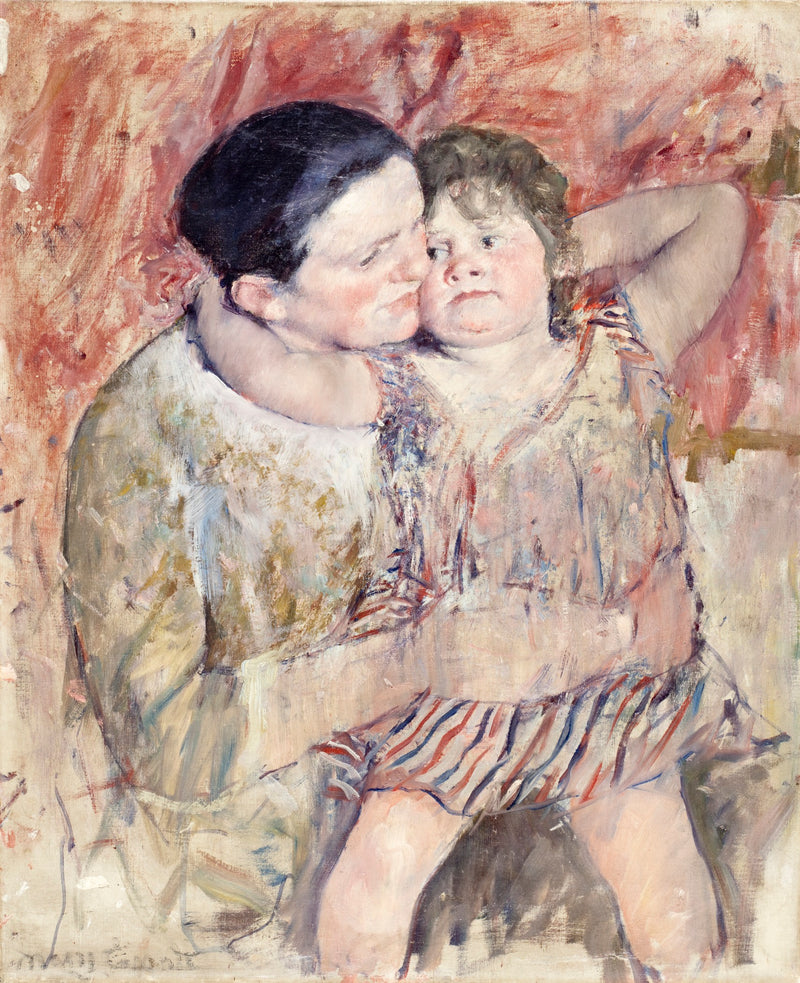 Femme et enfant (LACMA) - Mary Cassatt
