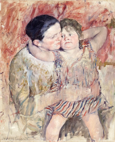 Reproduction du tableau « Femme et enfant - Mary Cassatt » par Alpha Reproduction en peinture à l’huile