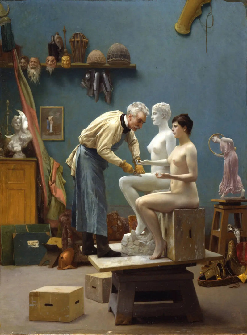 Skulptören Tanagra - Jean-Léon Gérôme