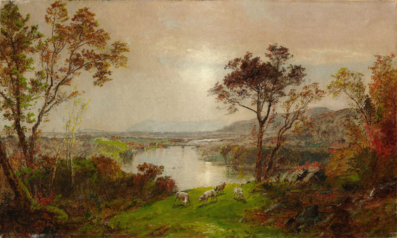 Wyoming-dalen - Jasper Francis Cropsey