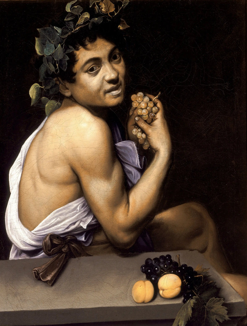 Den lilla sjuka Bacchus - Caravaggio