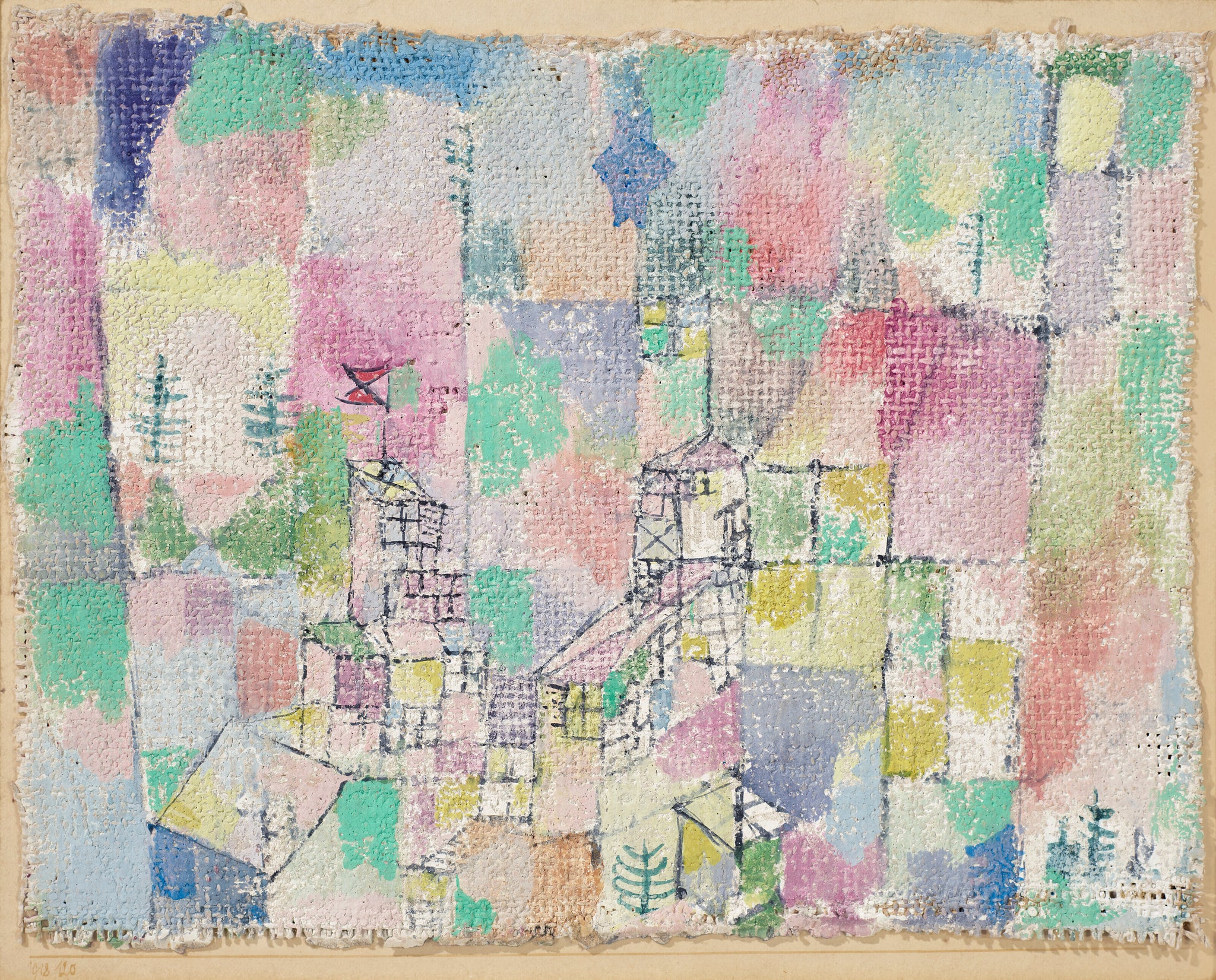Zwei Lustschlösschen - Paul Klee