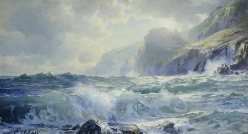 Vid Icart Point, Guernsey - William Trost Richards