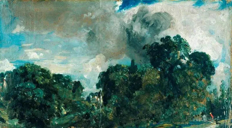 Vid skogsbrynet - John Constable