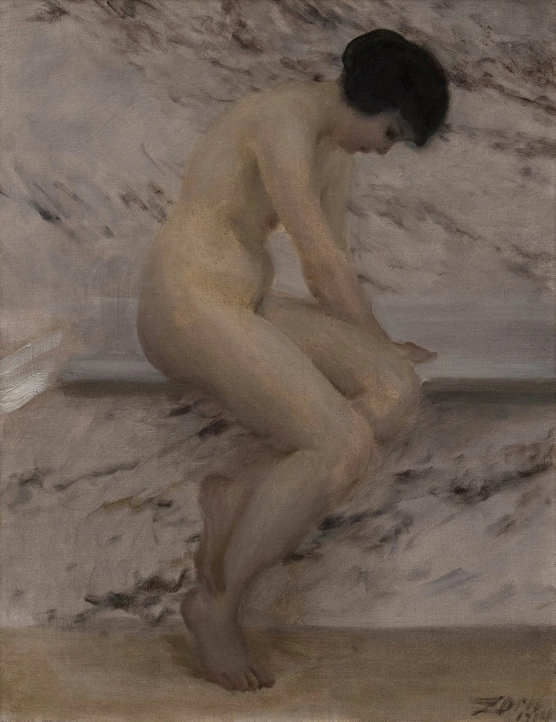 Vid badkaret - Anders Zorn