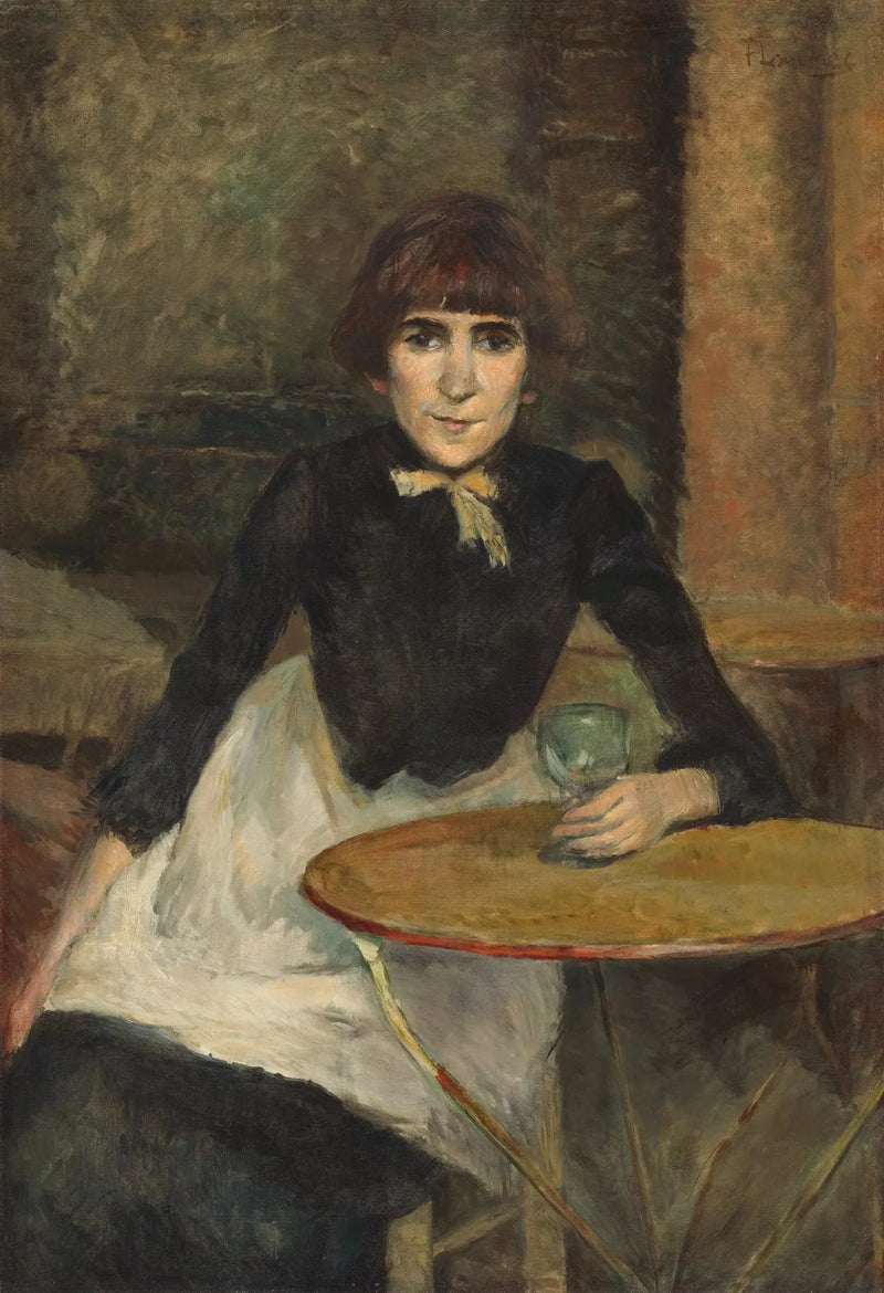 Vid Bastiljen (Jeanne Wenz) - Henri de Toulouse-Lautrec