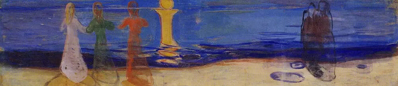 Vid havet - Edvard Munch