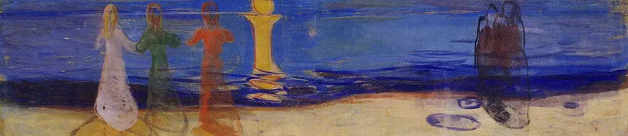 Vid havet - Edvard Munch