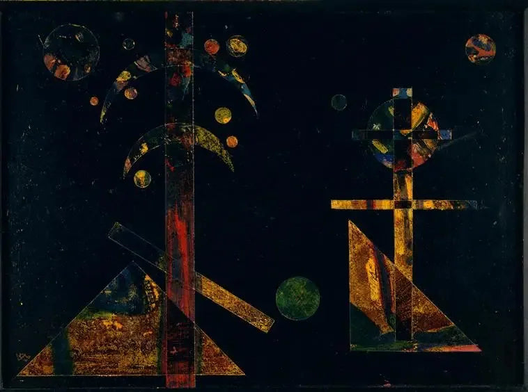 Till Nina för jul - Vassily Kandinsky