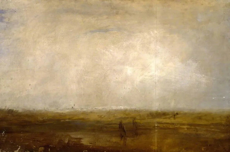 En sandstrand - J. M. W. Turner