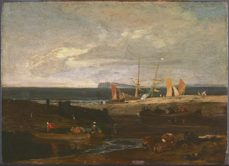 En scen vid den engelska kusten - J. M. W. Turner