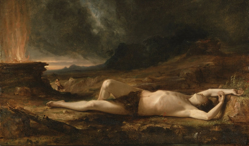 Abel död - Thomas Cole