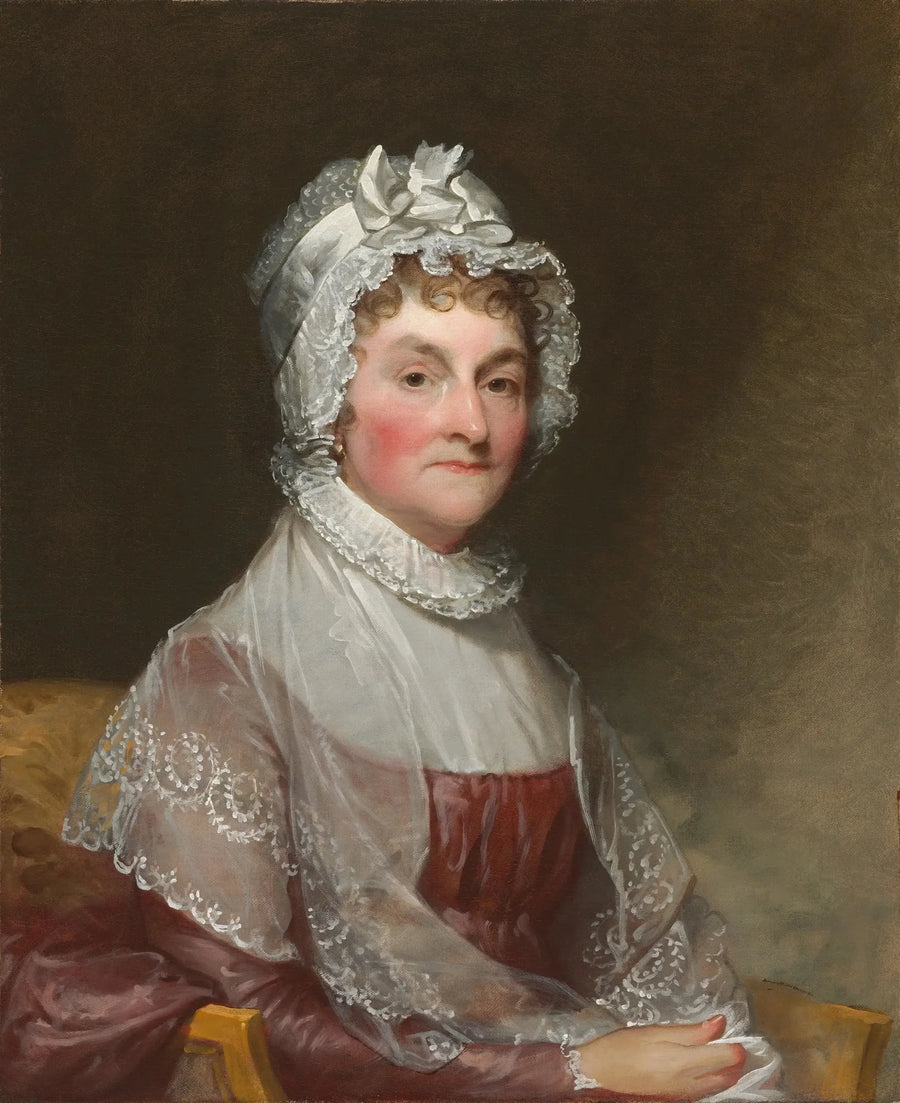 Abigail Smith Adams (Fru John Adams) - Gilbert Stuart