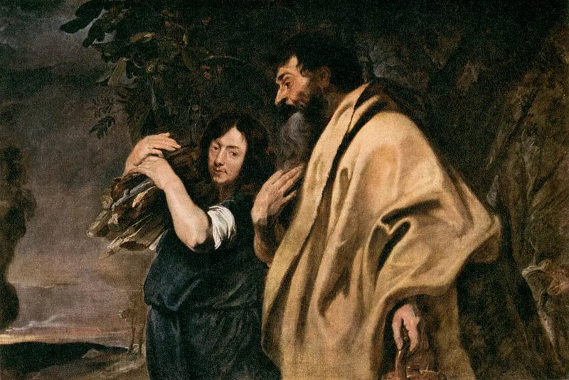 Abraham och Isak - Antoine van Dyck