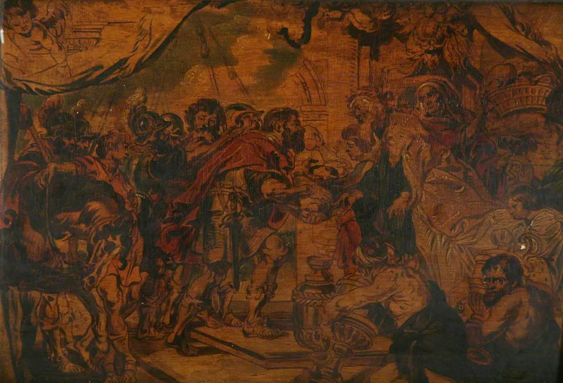 Abraham och Melchisedek - Peter Paul Rubens