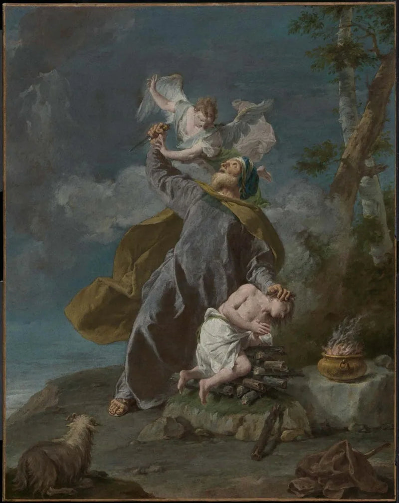 Abraham offrar sin son Isak - Giovanni Battista Pittoni