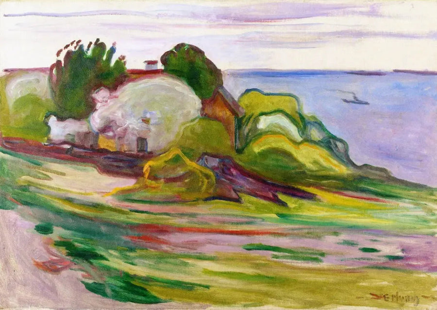 Abres och Torpedbåt - Edvard Munch
