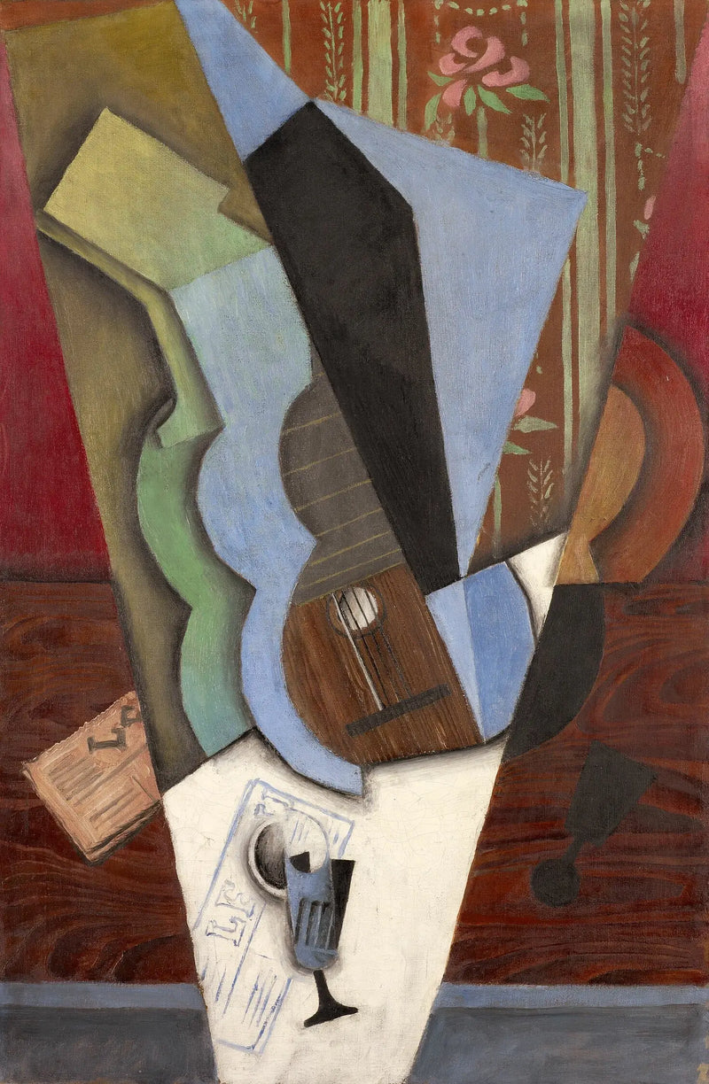 Abstraktion (Gitarre och Glas) - Juan Gris