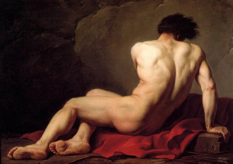 Manlig akademi - Jacques-Louis David