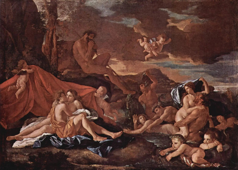 Acis och Galatea - Nicolas Poussin