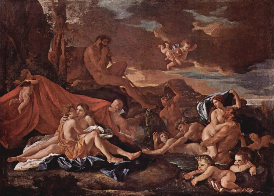 Acis och Galatea - Nicolas Poussin