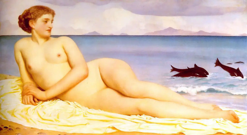 Akté, kustnymf - Frederic Leighton