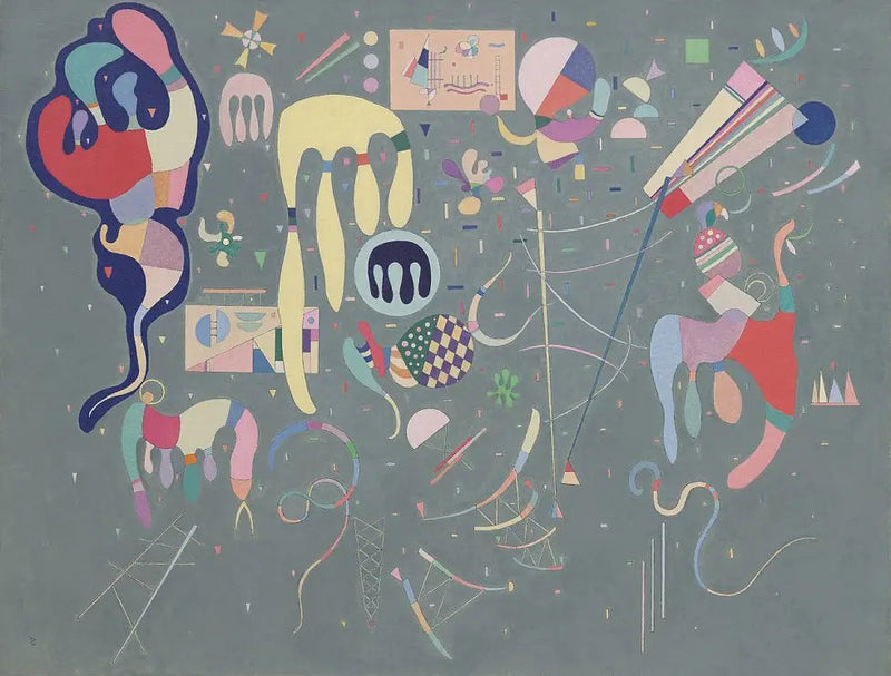 Olika handlingar - Vassily Kandinsky