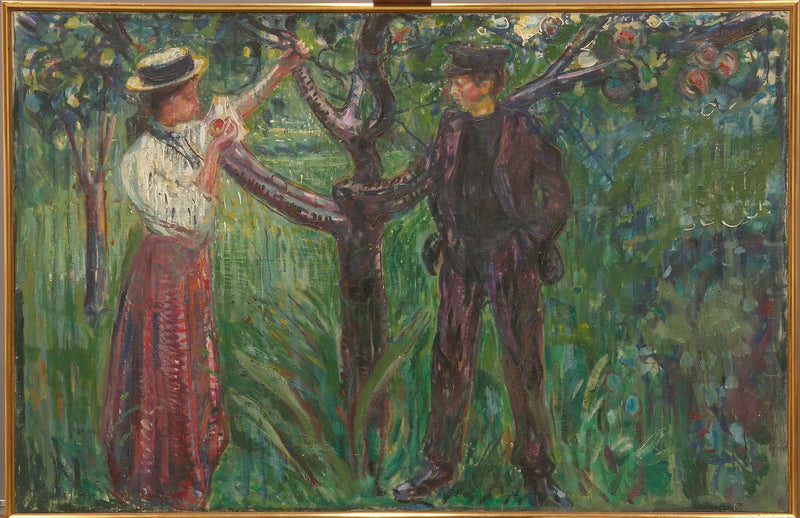 Adam och Eva - Edvard Munch