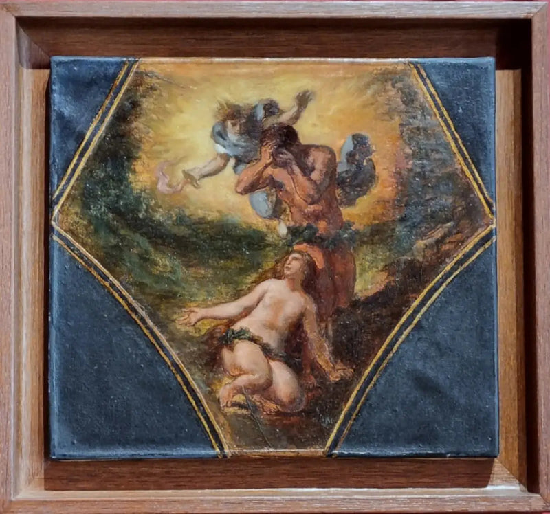 Adam och Eva - Eugène Delacroix