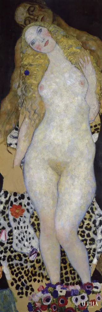 Adam et Eve - Gustav Klimt - Reproductions de tableaux et peintures haut de gamme