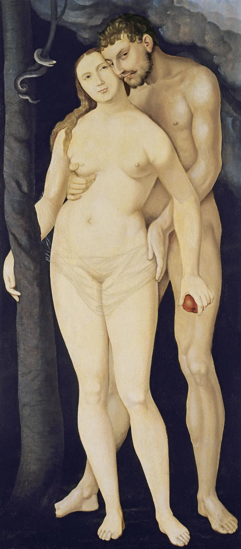 Adam och Eva. - Hans Baldung Grien