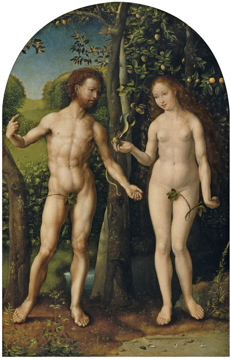 Adam och Eva - Jan Gossaert