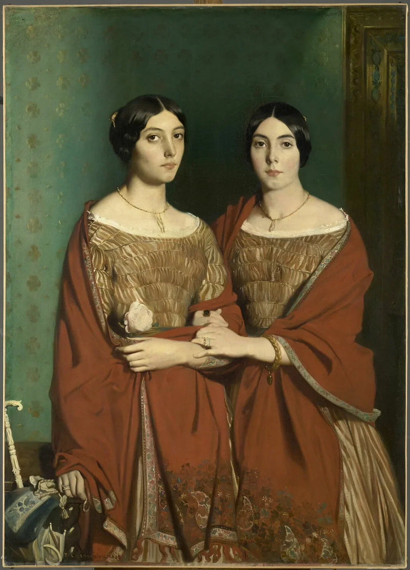 Adèle och Aline Chassériau - Théodore Chassériau