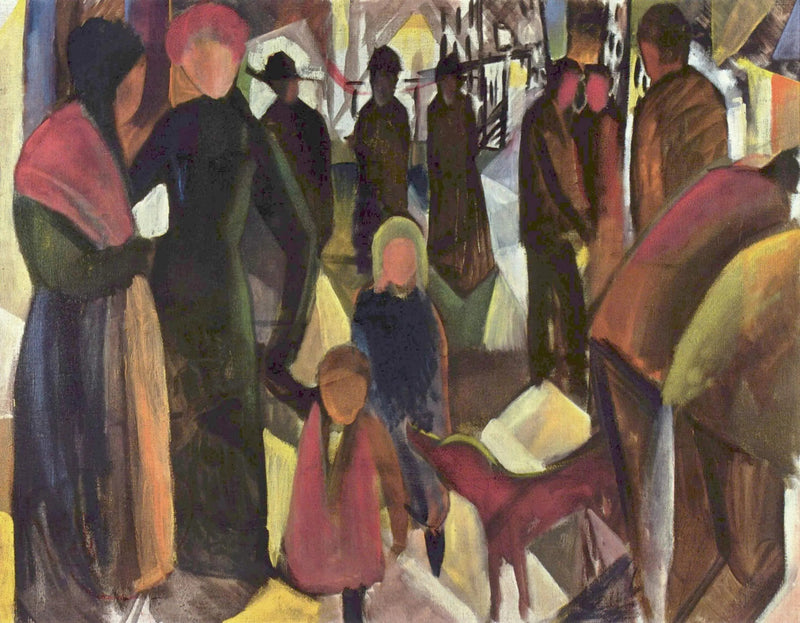 Adjö - August Macke