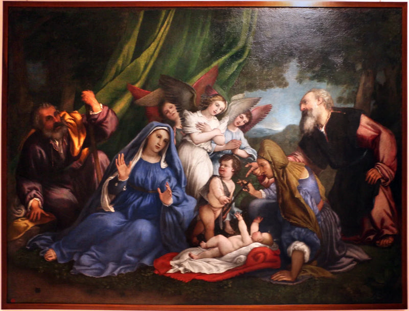 Barnets tillbedjan - Lorenzo Lotto