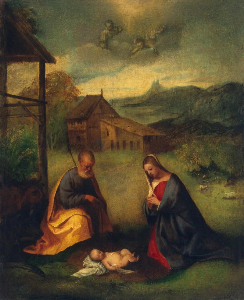 Barnets tillbedjan - Titian