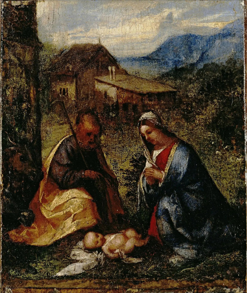 Barnets tillbedjan - Titian