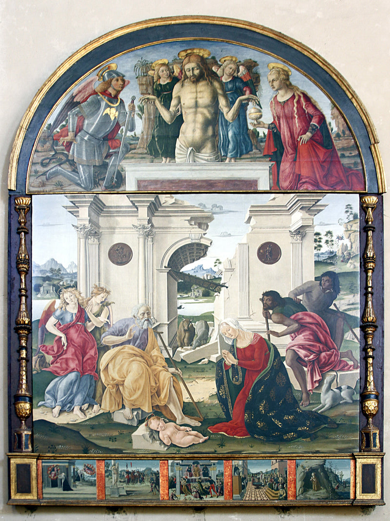 Barnets tillbedjan - Matteo di Giovanni